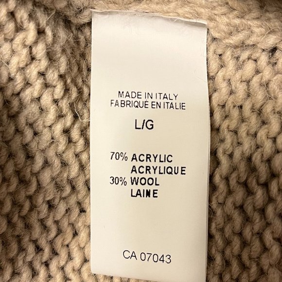 🇮🇹 Chiaramente Italian Wool Sweater (NWT) - Picture 10 of 12